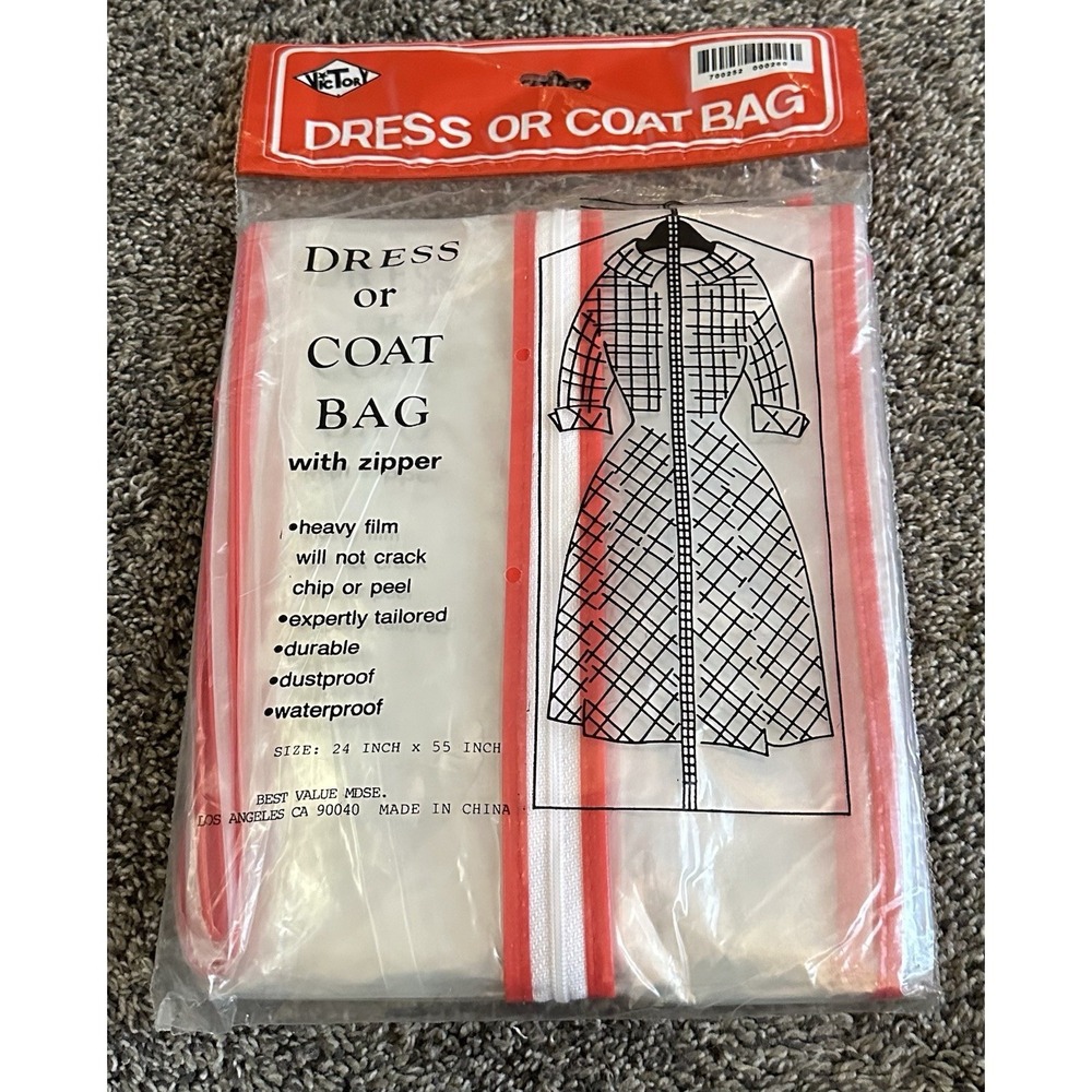 Whitney Clear Storage Dress Garment Dust-Proof Coat Hanging Bag Cover Holder 360